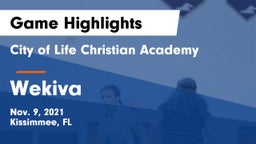 City of Life Christian Academy  vs Wekiva  Game Highlights - Nov. 9, 2021