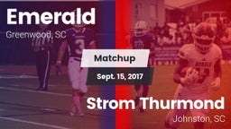 Matchup: Emerald  vs. Strom Thurmond  2017