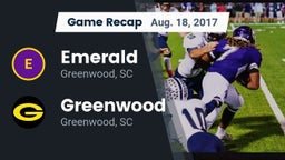 Recap: Emerald  vs. Greenwood  2017