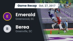 Recap: Emerald  vs. Berea  2017