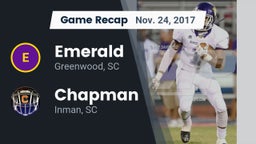 Recap: Emerald  vs. Chapman  2017
