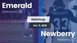 Matchup: Emerald  vs. Newberry  2018