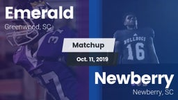 Matchup: Emerald  vs. Newberry  2019