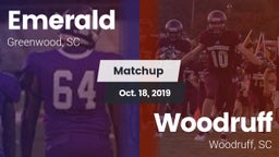 Matchup: Emerald  vs. Woodruff  2019
