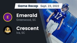 Recap: Emerald  vs. Crescent  2022