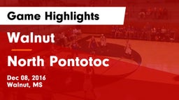 Walnut  vs North Pontotoc Game Highlights - Dec 08, 2016