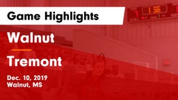 Walnut  vs Tremont   Game Highlights - Dec. 10, 2019