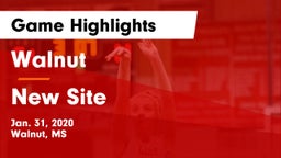 Walnut  vs New Site Game Highlights - Jan. 31, 2020