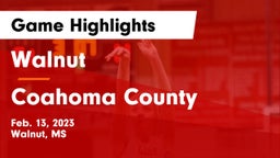 Walnut  vs Coahoma County Game Highlights - Feb. 13, 2023