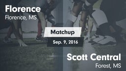 Matchup: Florence vs. Scott Central  2016
