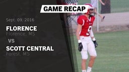 Recap: Florence  vs. Scott Central  2016