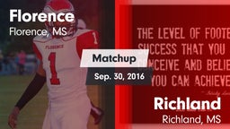Matchup: Florence vs. Richland  2016