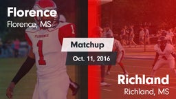 Matchup: Florence vs. Richland  2016