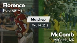 Matchup: Florence vs. McComb  2016