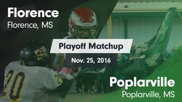 Matchup: Florence vs. Poplarville  2016
