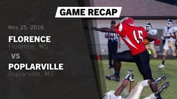 Recap: Florence  vs. Poplarville  2016