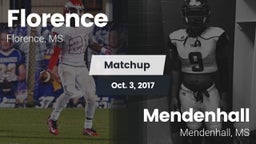 Matchup: Florence vs. Mendenhall  2017