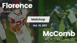 Matchup: Florence vs. McComb  2017