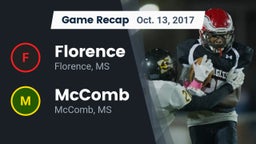 Recap: Florence  vs. McComb  2017
