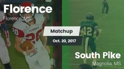 Matchup: Florence vs. South Pike  2017