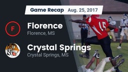 Recap: Florence  vs. Crystal Springs  2017
