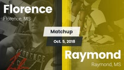Matchup: Florence vs. Raymond  2018
