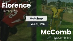 Matchup: Florence vs. McComb  2018