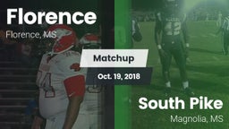 Matchup: Florence vs. South Pike  2018