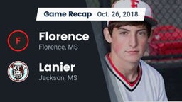 Recap: Florence  vs. Lanier  2018