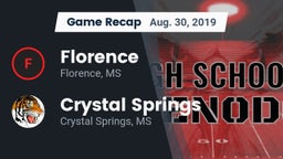 Recap: Florence  vs. Crystal Springs  2019