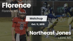 Matchup: Florence vs. Northeast Jones  2019