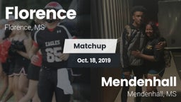 Matchup: Florence vs. Mendenhall  2019