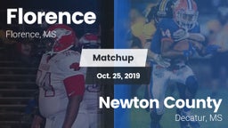Matchup: Florence vs. Newton County  2019