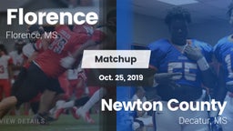 Matchup: Florence vs. Newton County  2019