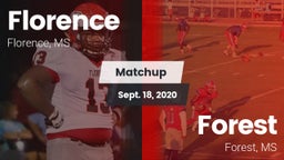Matchup: Florence vs. Forest  2020