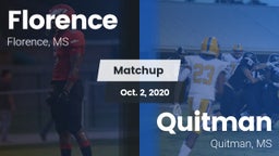 Matchup: Florence vs. Quitman  2020