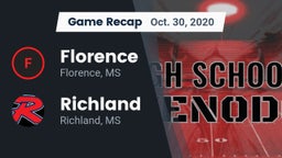 Recap: Florence  vs. Richland  2020