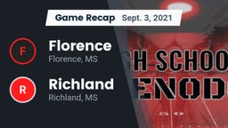 Recap: Florence  vs. Richland  2021