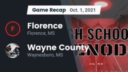 Recap: Florence  vs. Wayne County  2021