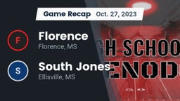 Recap: Florence  vs. South Jones  2023