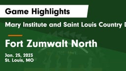 Mary Institute and Saint Louis Country Day School vs Fort Zumwalt North  Game Highlights - Jan. 25, 2023