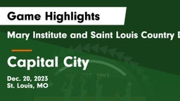 Mary Institute and Saint Louis Country Day School vs Capital City   Game Highlights - Dec. 20, 2023