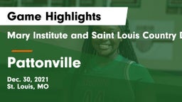 Mary Institute and Saint Louis Country Day School vs Pattonville  Game Highlights - Dec. 30, 2021