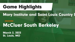 Mary Institute and Saint Louis Country Day School vs McCluer South Berkeley  Game Highlights - March 2, 2023