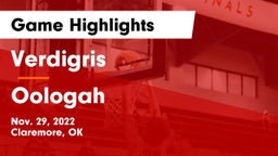 Verdigris  vs Oologah  Game Highlights - Nov. 29, 2022