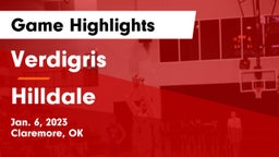 Verdigris  vs Hilldale  Game Highlights - Jan. 6, 2023