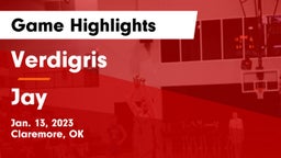 Verdigris  vs Jay  Game Highlights - Jan. 13, 2023