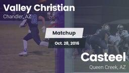 Matchup: Valley Christian vs. Casteel  2016