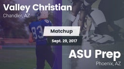 Matchup: Valley Christian vs. ASU Prep  2017