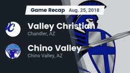 Recap: Valley Christian  vs. Chino Valley  2018